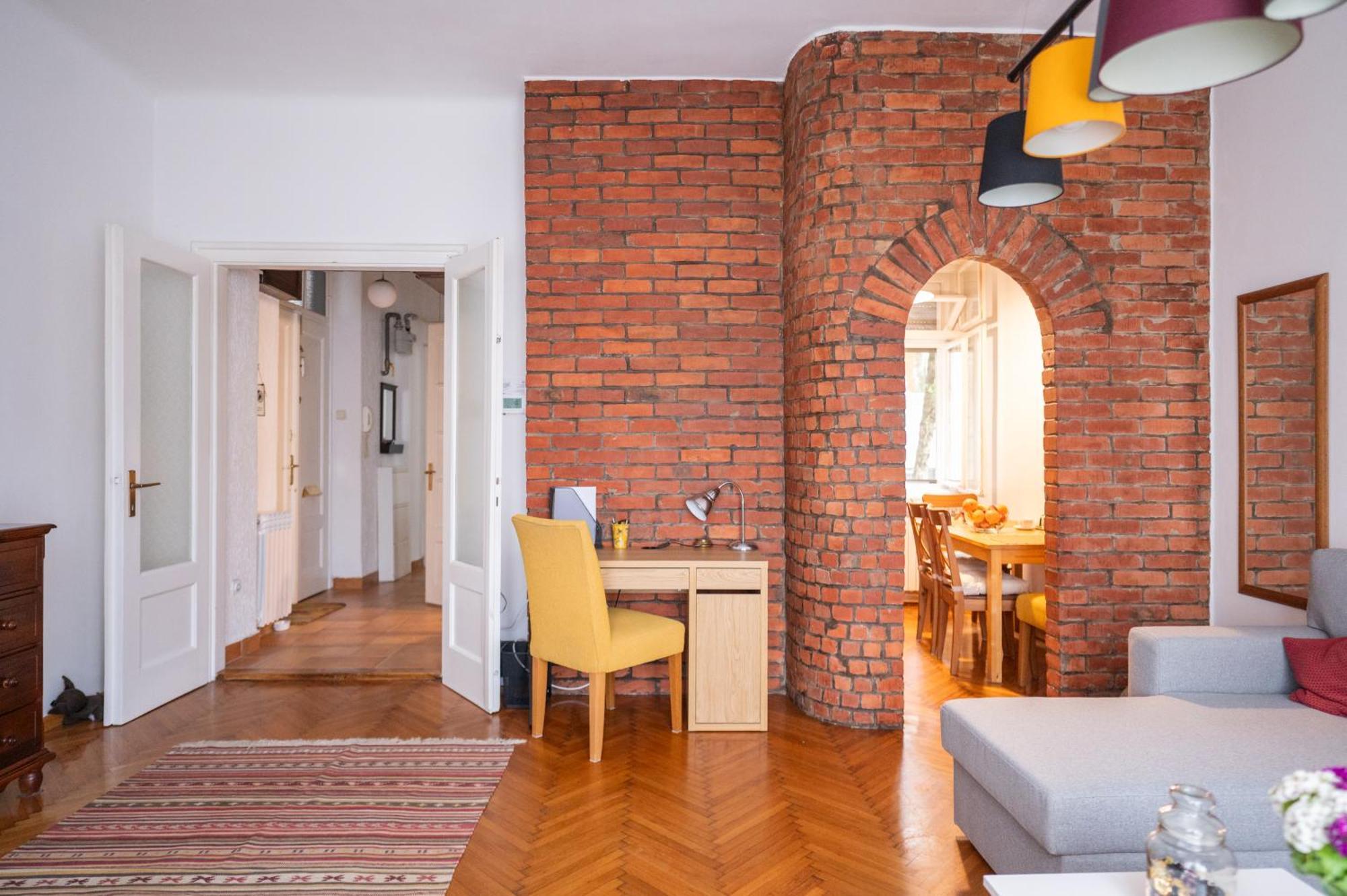 Ferienwohnung Bricks & Bikes Zagreb Exterior foto